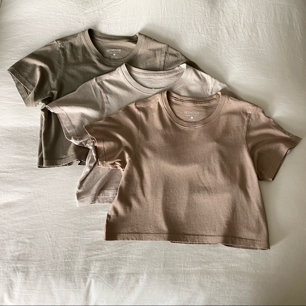 Set Active baby tees